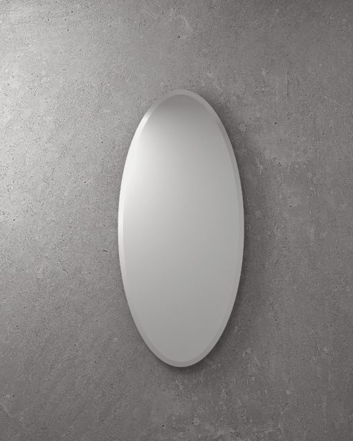 SPO18-F10 glass interior mirror 1100x500mm with facet 10mm