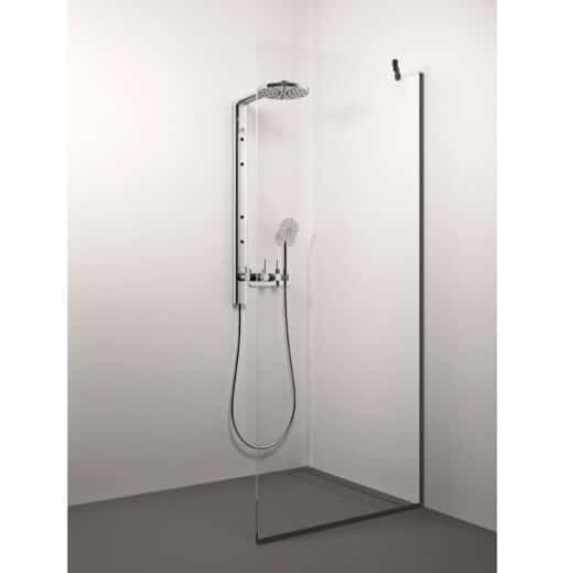 STIKLA DUŠAS SIENA <p>CONFORTO COR BLACK
